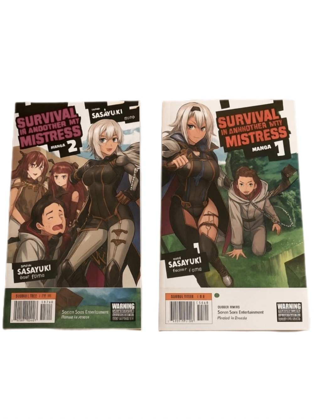 Survival in Another World with My Mistress Manga Vol. 1 & 2 Set NEW